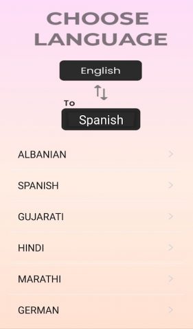 Translato для Android — скриншот 5