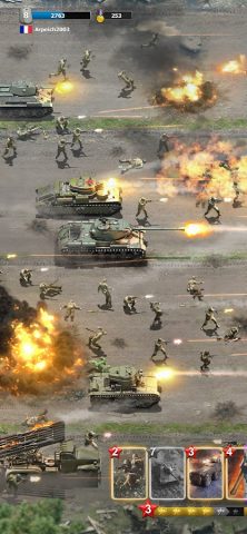 Trench Assault для Android — скриншот 1