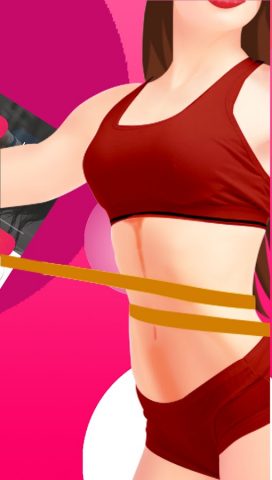 Тренировка для маленькой талии для Android — скриншот 3