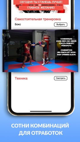 Тренировки Бокс, Муай Тай, ММА для Android — скриншот 4