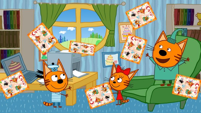 Три Кота: Цирк Игра для Детей! для Android — скриншот 2