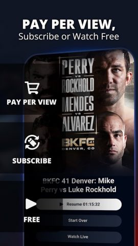 TrillerTV: Live Sports для Android — скриншот 5