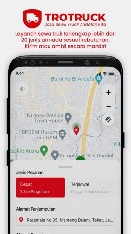 Troben: Jasa Ekspedisi Murah для Android — скриншот 3