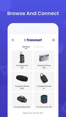 Tronsmart для Android — скриншот 1
