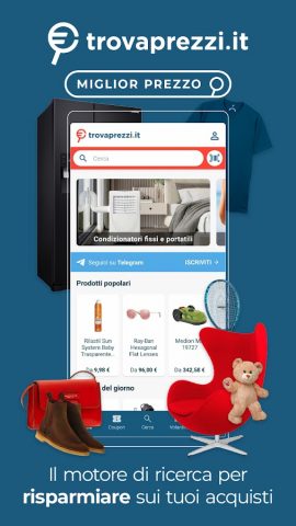 Trovaprezzi для Android — скриншот 1