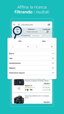 Trovaprezzi для Android — скриншот 4