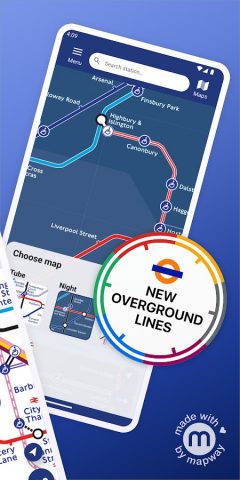 Tube Map — London Underground для Android — скриншот 2