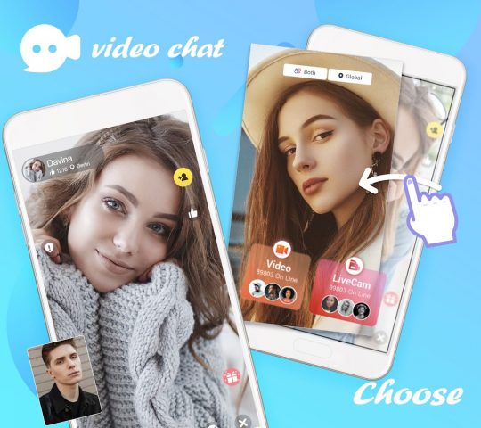 Tumile — Live Video Chat для Android — скриншот 1