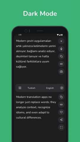 Turkish — English Translator для Android — скриншот 4