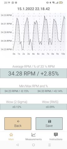 Turntable Speed для Android — скриншот 2