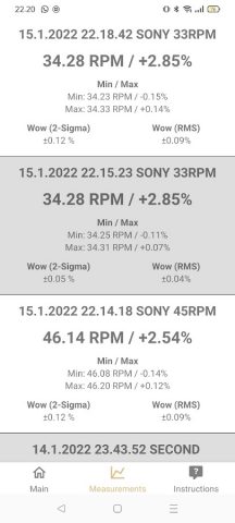 Turntable Speed для Android — скриншот 3