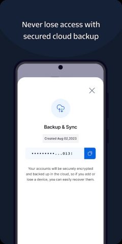 Twilio Authy Authenticator для Android — скриншот 4