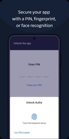 Twilio Authy Authenticator для Android — скриншот 5