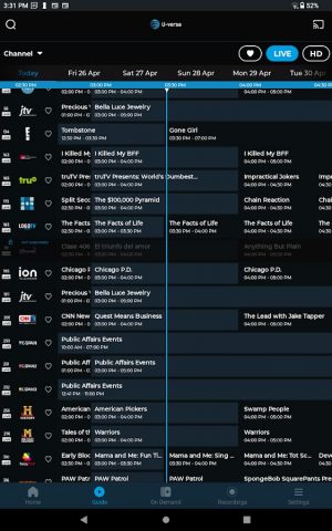 U-verse для Android — скриншот 5