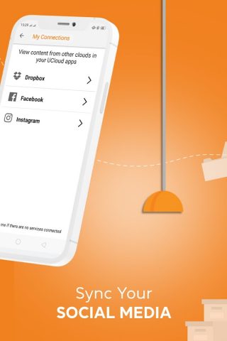 UCloud: Cloud Storage для Android — скриншот 2