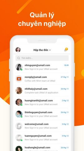 UMAIL для Android — скриншот 2