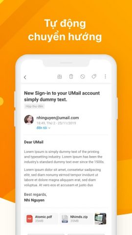 UMAIL для Android — скриншот 5