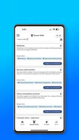 UN jobs для Android — скриншот 3