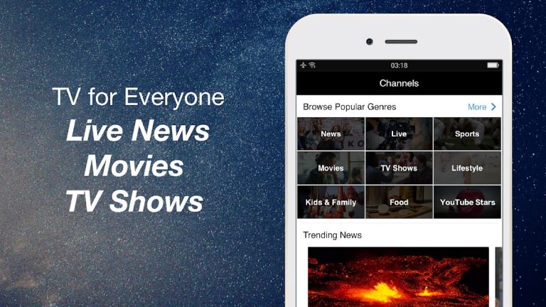(US only) FREECABLE© TV: Shows для Android — скриншот 3