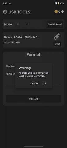 USB TOOLS для Android — скриншот 3