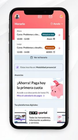 UTP+ app для Android — скриншот 2
