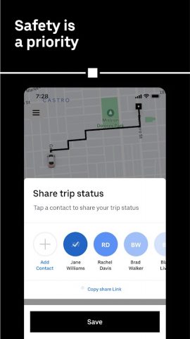 Uber Lite для Android — скриншот 5