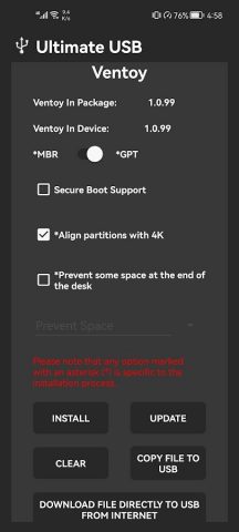 Ultimate USB для Android — скриншот 2