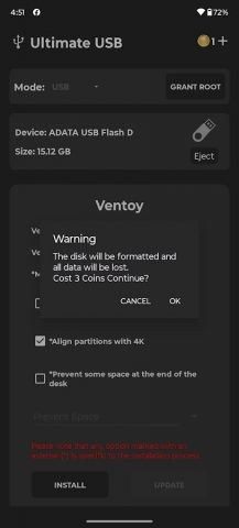 Ultimate USB для Android — скриншот 3