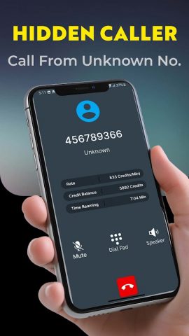 UnCall: Private Number Calling для Android — скриншот 1