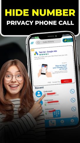 UnCall: Private Number Calling для Android — скриншот 4