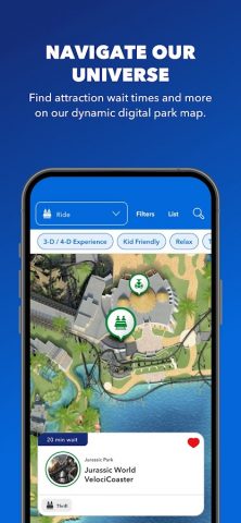 Universal Orlando Resort для Android — скриншот 3