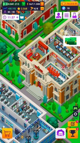 University Empire Tycoon -Idle — скриншот 5