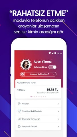 UpCall — Bilinmeyen Numara для Android — скриншот 5