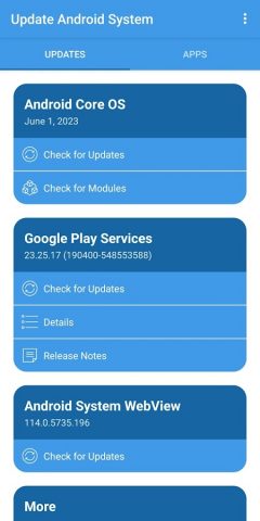 Update Android System для Android — скриншот 1