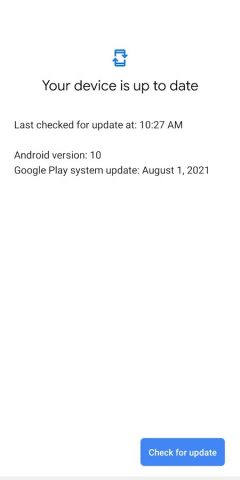 Update Android System для Android — скриншот 3