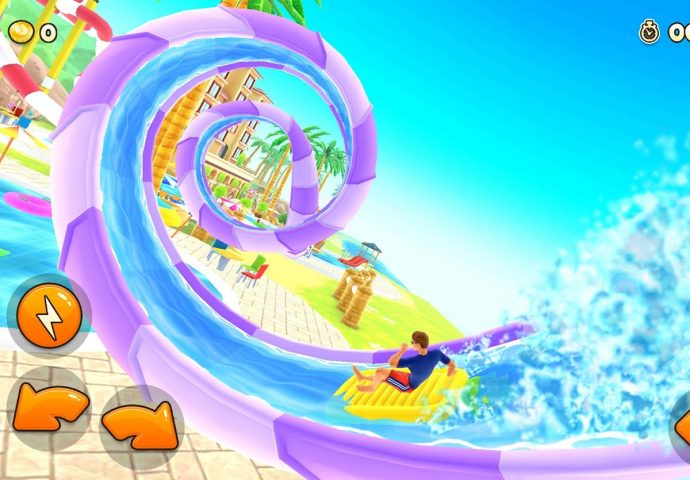Uphill Rush Water Park Racing для Android — скриншот 3