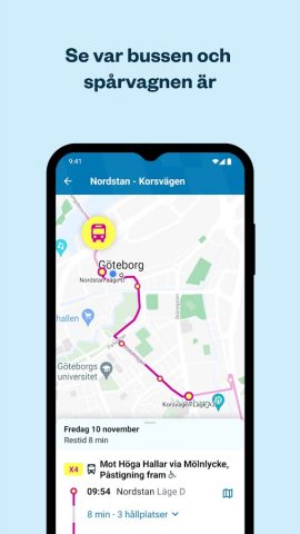 Västtrafik To Go для Android — скриншот 3