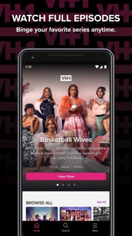 VH1 для Android — скриншот 1