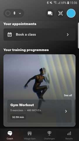 VILLAGE GYM для Android — скриншот 1