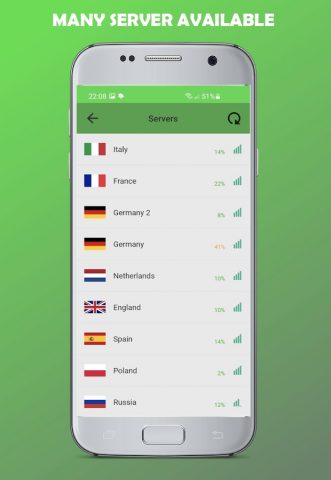 VPN 3000 для Android — скриншот 2