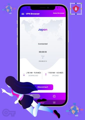 VPN App — Browse Securely для Android — скриншот 2