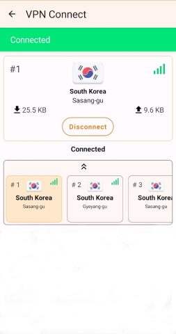 VPN Connect для Android — скриншот 2