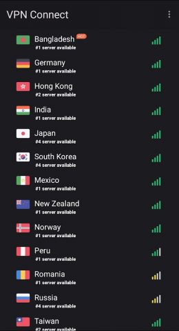 VPN Connect для Android — скриншот 3