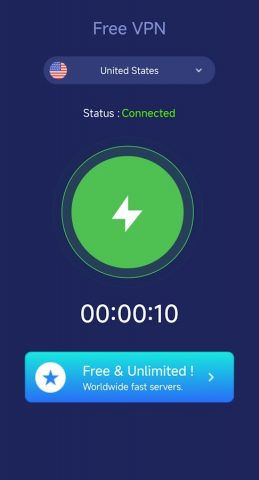 VPN Unlimited Proxy — VPN Key для Android — скриншот 3