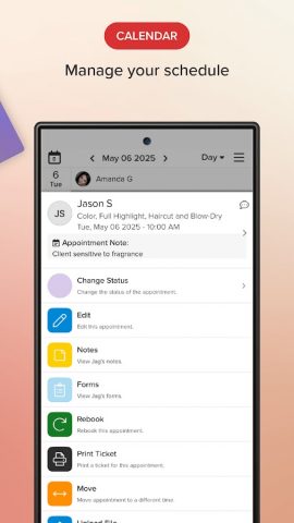 Vagaro Pro для Android — скриншот 3