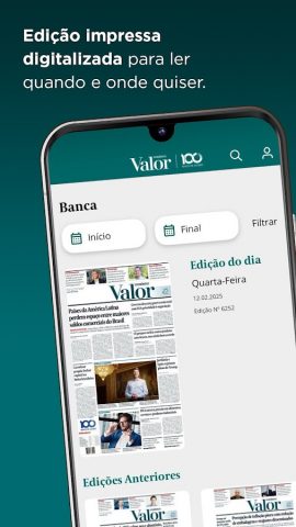 Valor Econômico — Notícias для Android — скриншот 4