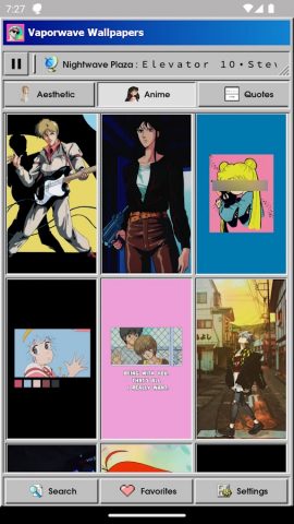 Vaporwave Wallpapers & Radio — скриншот 5