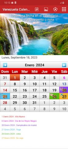 Venezuela Calendario 2025 для Android — скриншот 3