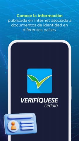 Verifíquese Cédula для Android — скриншот 1