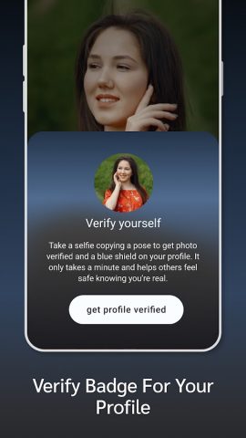 Verify Badge for your profile для Android — скриншот 5